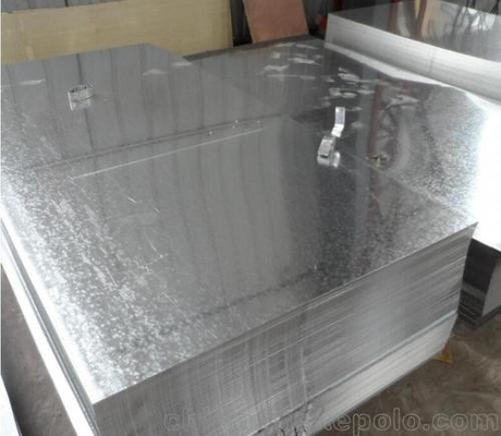 Excellent Processability Galvanized Steel Sheet 1000mm - 6000mm 350N/Mm2