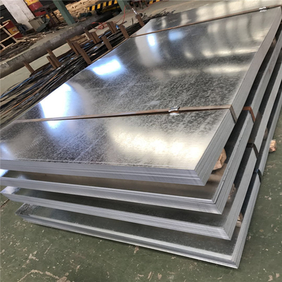 Zinc Coating Galvanized Steel Sheet 60g/M2 - 275g/M2 1550mm With Excellent Processability