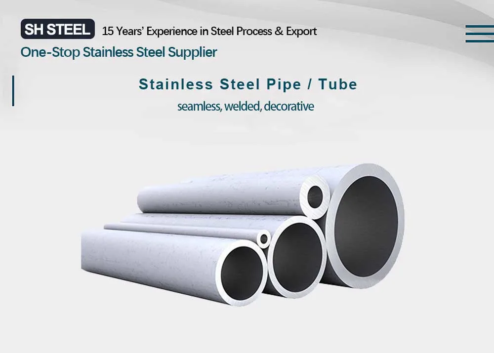 SUS304 Stainless Steel Pipe 201 202 Welded Steel Pipe 304L 316L 201 316 317 High Corrosion Resistance Seamless Ss Pipe